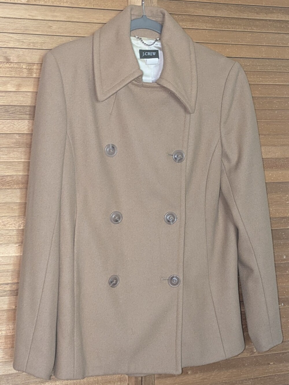 J. Crew Wool Blend Peacoat